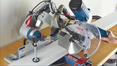 Bosch Chop Saw (Like New) and Shop Vac (New-Open Box) For Sale, View more