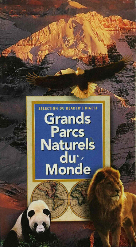 VHS - Grands Parcs Naturels du Monde - Coffret - 10$ dans CD, DVD et Blu-ray  à Granby - Image 3