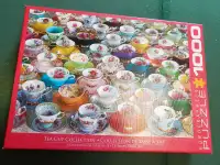 TEACUP COLLECTION PUZZLE 