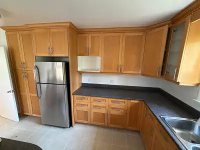 Kitchen Cabinets with Counter and Sink, View more