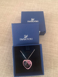 Swarovski Crystal Heart Pendant Necklace-Brand New, Valentine’s