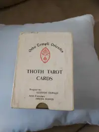 1969 Aleister Crowley Thoth Tarot White Box B editon 