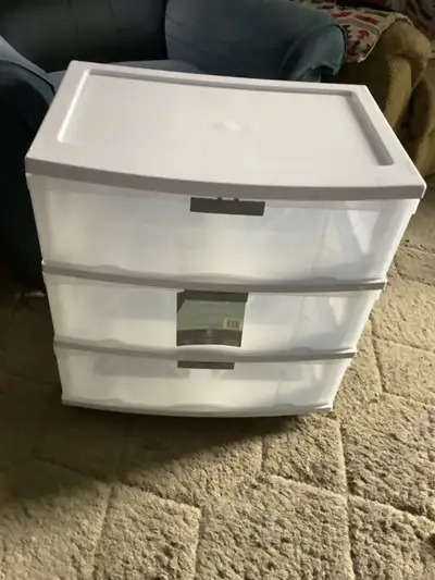 3 Drawer Resin Storage Tower, View more