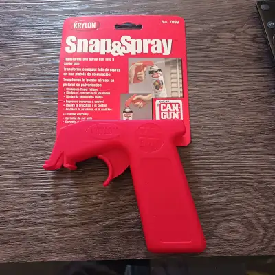 Brand new Asking $5 2 in stock The Krylon Snap & Spray Gun bring durability, comfort, and control to...