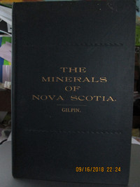 Edwin Gilpin -- The minerals of Nova Scotia -- 1901