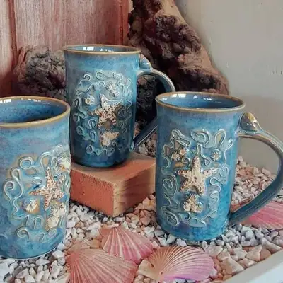 Mid Island Potters "Art of the Fire" Show and Sale, View more