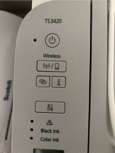 CANON TS3400 INKJET PRINTER, View more