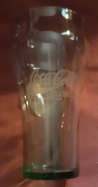 Vintage Coca-Cola glass