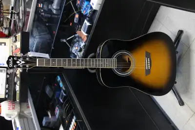 GWL 6 String Acoustic Guitar Tabaco burst (#18535), View more