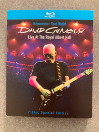 Pink Floyd David Gilmour Live Royal Albert Hall 2 bluray set