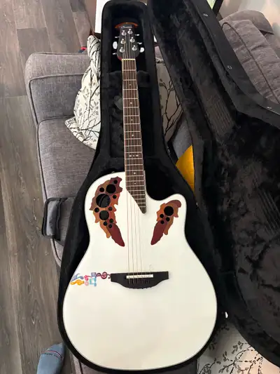 Ovation Elite STD 2778AX-6P Acoustic/ Electric Guitar , View more