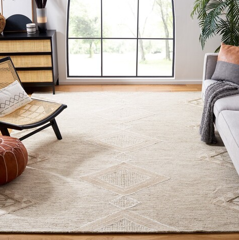 Safavieh Wool Gold Sage 6x9 Area Rug in Rugs, Carpets & Runners in Markham / York Region - Image 4