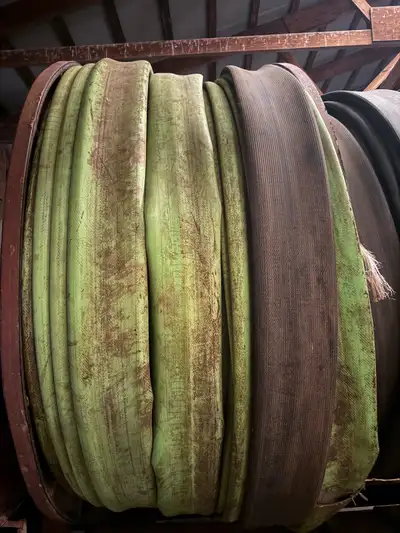 1300 feet for older one/7 year 2,000 with couplers. for the 1320 newer one 3 year old one 6000 with...