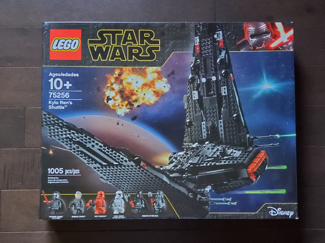 Star Wars Lego Kylo Ren's Shuttle #75256 1005pcs *retired* new dans Jouets et jeux  à Ouest de l’Île