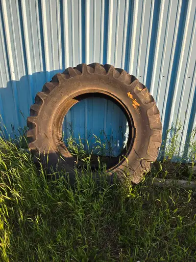 Need to get rid of it. Did hold air last time we had it on the tractor. Decent tire. If you will tak...