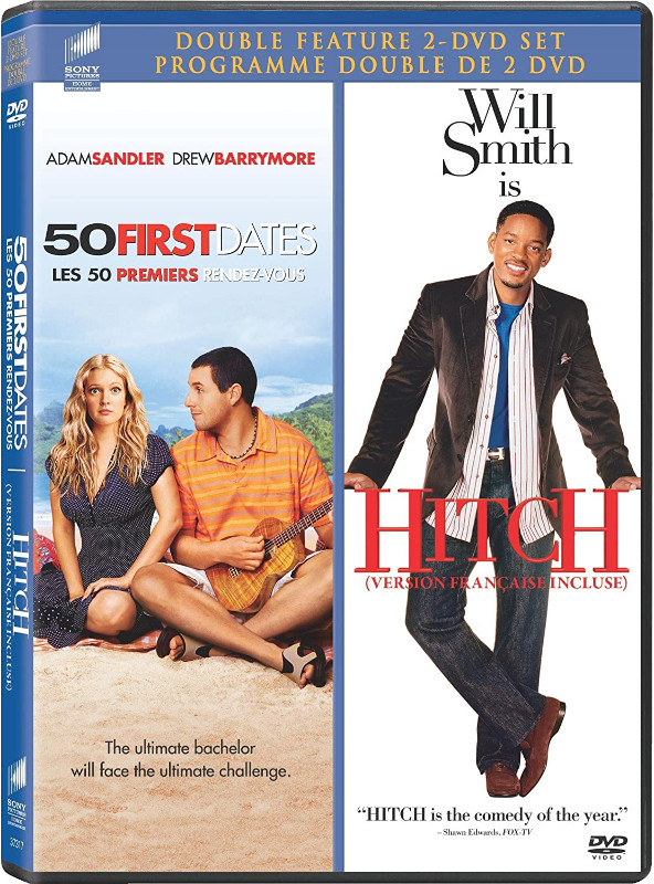 50 First Dates/Hitch (Double Feature, 2 discs) in CDs, DVDs & Blu-ray in Hamilton