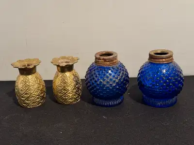“Decorative Accent Pieces” $15 for the lot. Located near Berwick, NS. Approximately 3”-3.5” tall. Pl...