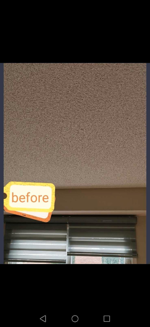 Popcorn ceiling removal potlight - City of Toronto in Drywall & Stucco Removal in City of Toronto - Image 4