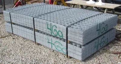 Galvanized Mesh Sheets - 4" x 4" x 5ft x 9ft x 4 gauge $59.00 each PLEASE PHONE: 905-774-8864 (Monda...