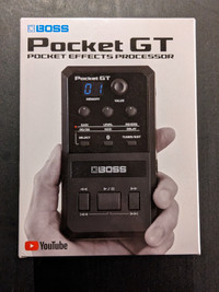 BOSS Pocket GT multieffects guitar pedal