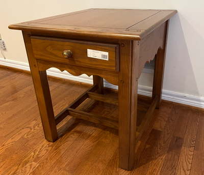 Wooden Corner Table in Perfect Condition, View more
