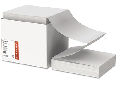 FANFOLD / TRACTOR FEED PRINTER PAPER, View more