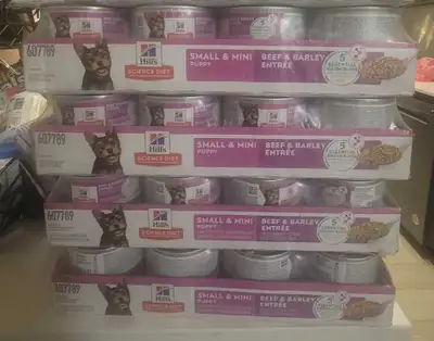Hills Science Diet Puppy small and mini breed beef and Barley , View more