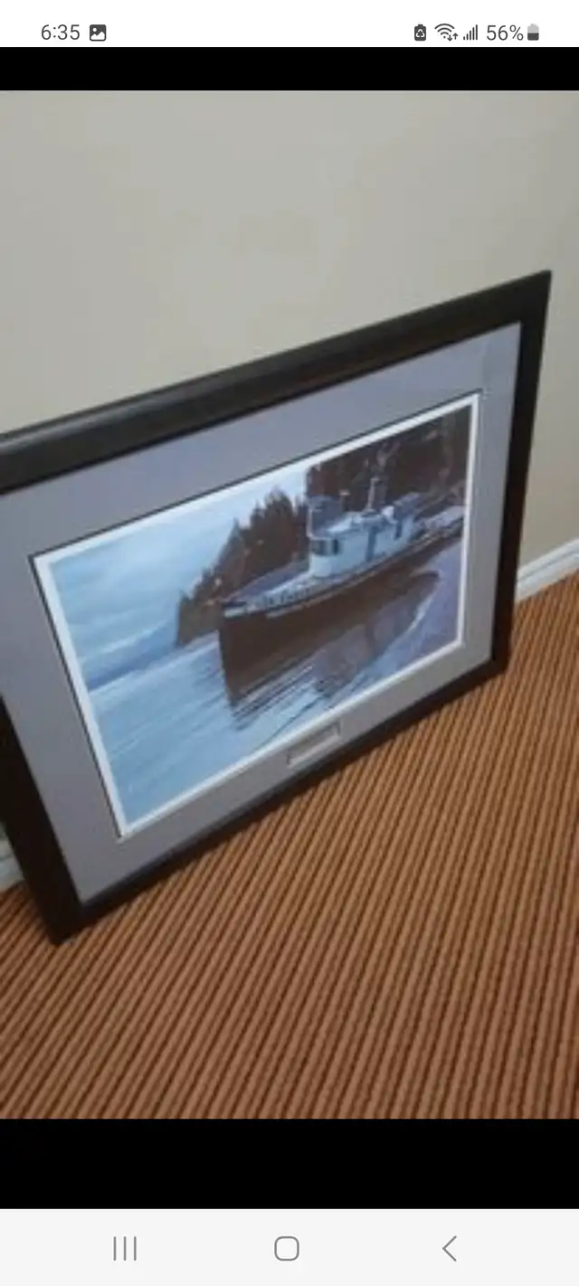 Sea Eagle framed print by Daniel Smith in Arts & Collectibles in Mississauga / Peel Region - Image 2