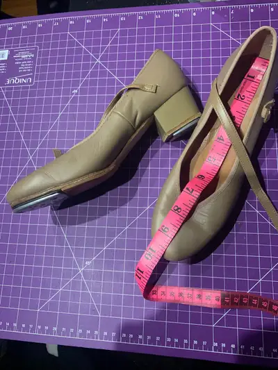 Beige Tap shoes size 7, View more