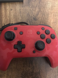 Nintendo wired pro controller with 2 back paddles