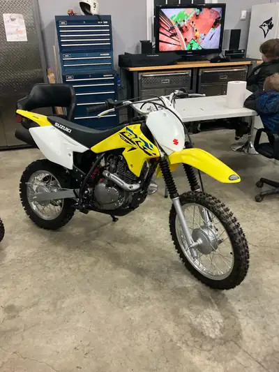 2021 Suzuki DRZ 125 with very low hours in excellent shape. Bought new in Feb 2023.
