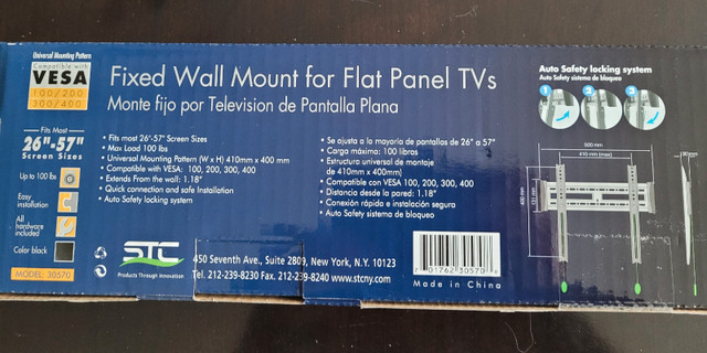 TV Wall Mount in Video & TV Accessories in Ottawa - Image 3