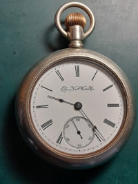 Pocket Watch Lot: Waltham Mod 1883 and Elgin Model 5