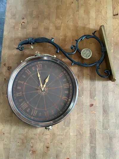 Bombay pub-style clock, View more