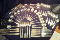 Antique Cutlery collected Lot of "Sheraton Hotel" Flatware.