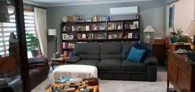 Large couch/lounger/extra bed for sale, View more