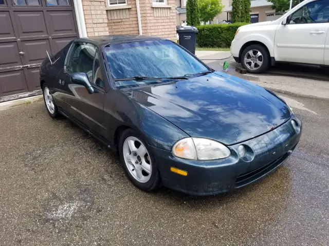 1995 Honda Civic Del Sol VTEC - Rare Isle Green Pearl! AS IS !!! in Cars & Trucks in Oakville / Halton Region - Image 2