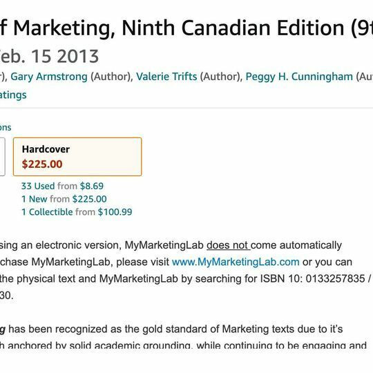 The Principles of Marketing 9th Canadian Edition dans Manuels  à Ville de Montréal - Image 4