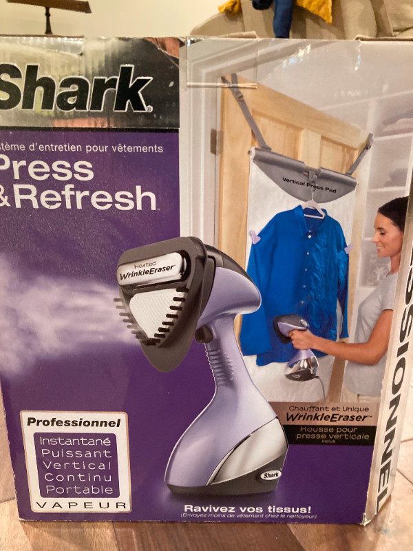 SHARK Portable Garment Steam Cleaning unit.  Only used once. in Irons & Garment Steamers in Hamilton - Image 3