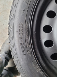 225/50R17 winter tires with Rims 