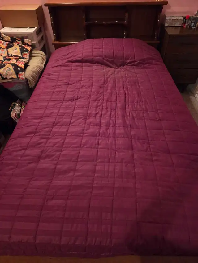 Waterbed Frame and Mattress