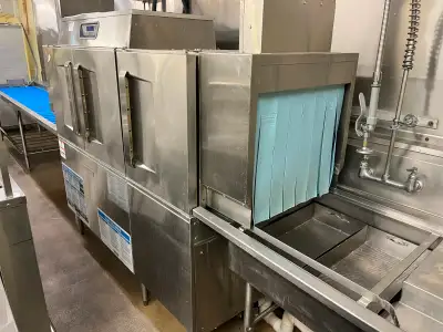 Hobart CLPS66eN-ADV ELECTRIC High Temp Rack Conveyor Dishwashing, View more