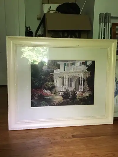 Wall Painting - Victorian Home and Garden, View more