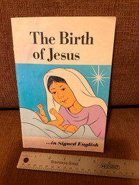 The Birth of Jesus (Christmas book in sign language)