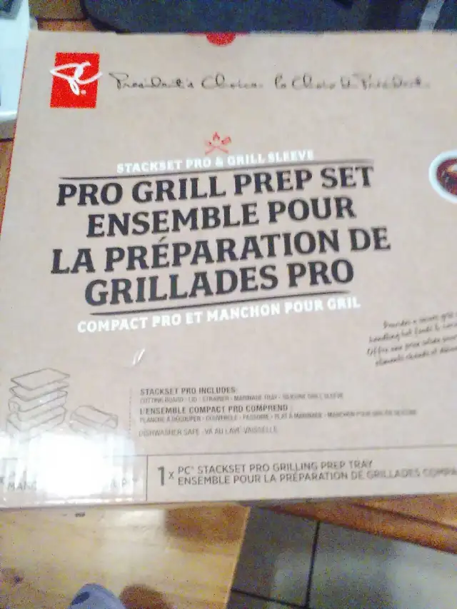 pro grill prep set