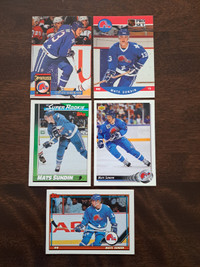 Cartes de hockey Mats Sundin Nordiques de Québec