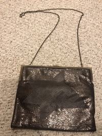 Sequin Purse with Chain