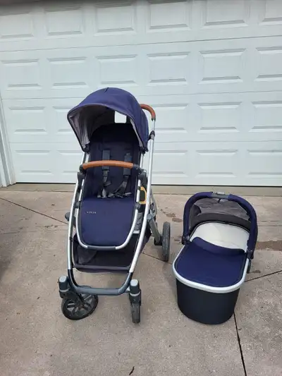 Uppababy vista stroller plus lots of accessories, View more