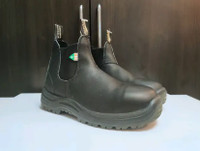 Blundstone 163 STEEL TOE Work Boot⎮7W US《 PULL   LOOPS CUT  》