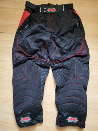 DRAXXUS PAINTBALL DXS RED AND BLACK XXL PANTS PERFORMANCE SPORTS